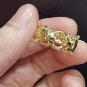 SALE❤️❤️❤️❤️PANTHER PURE Gold Ring(lv)